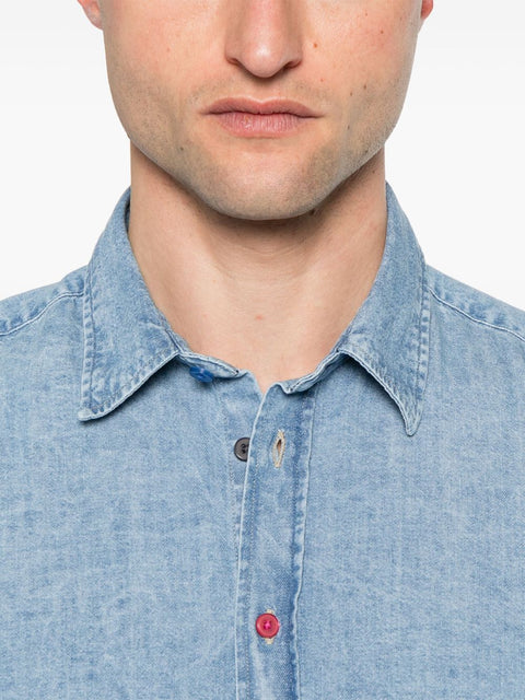PS By Paul Smith PS By Paul Smith Shirts Clear Blue