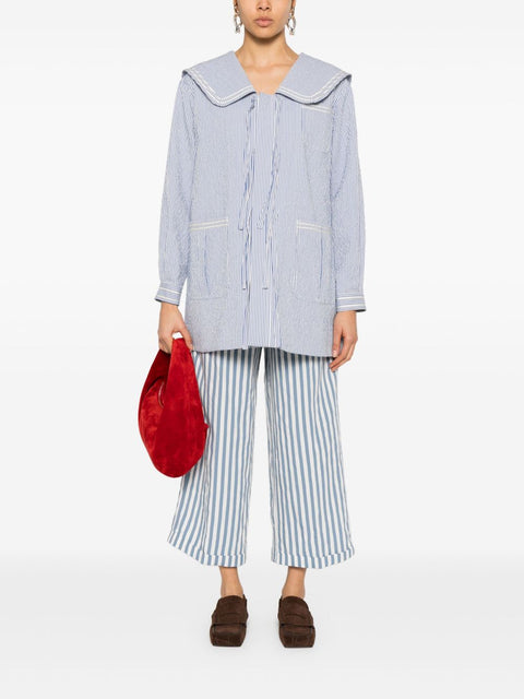 White Sand WHITE SAND Trousers Clear Blue