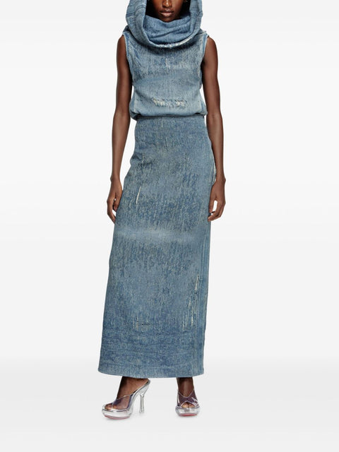 Diesel Diesel Skirts Clear Blue
