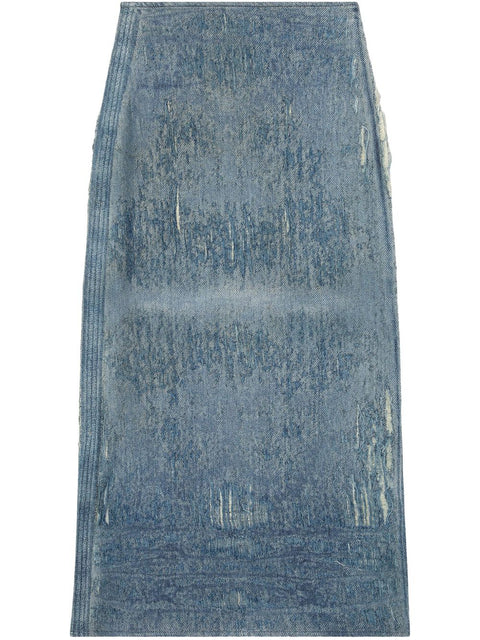 Diesel Diesel Skirts Clear Blue