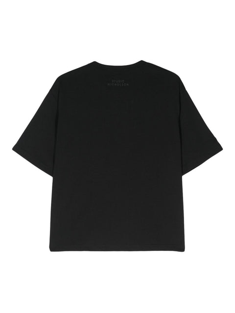 Studio Nicholson STUDIO NICHOLSON T-shirts and Polos Black