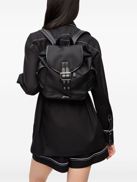 Ganni Ganni Small Bucky Nylon Backpack