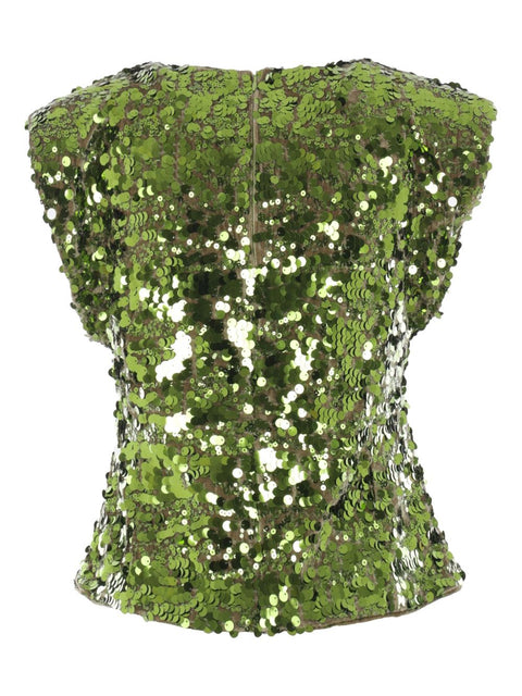 Ganni GANNI Top Green