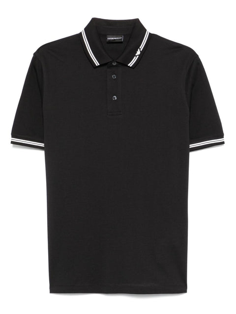 Emporio Armani Emporio Armani Jersey polo shirt with logo