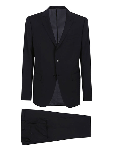 Emporio Armani Emporio Armani Suit Blue