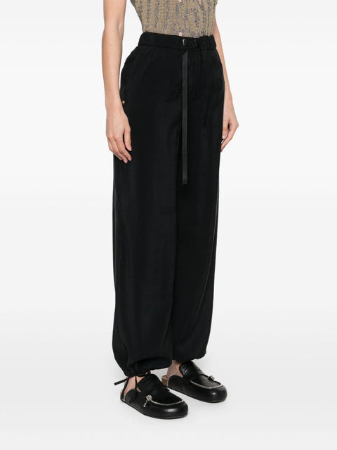 White Sand WHITE SAND Trousers Black