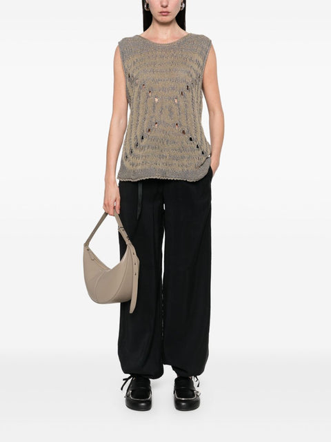 White Sand WHITE SAND Trousers Black