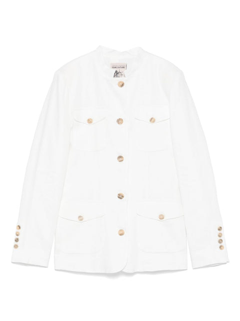 Semicouture Semicouture Jackets White