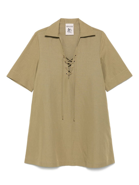Semicouture Semicouture Dresses Beige