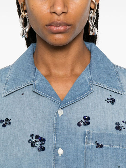 Fabiana Filippi Fabiana Filippi Shirts Clear Blue