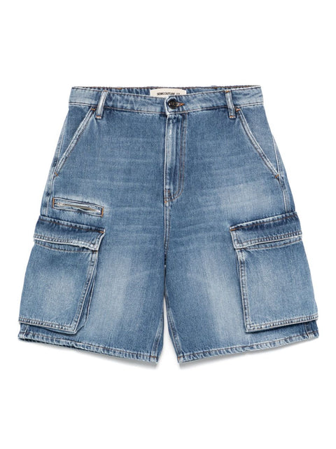 Semicouture Semicouture Shorts Clear Blue