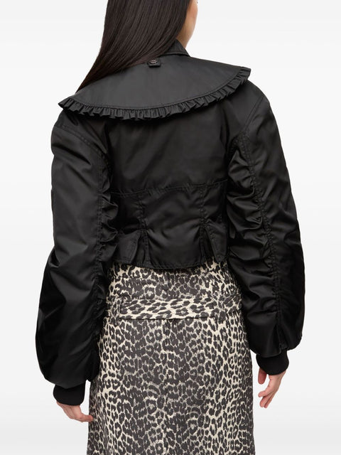 Ganni GANNI Coats Black