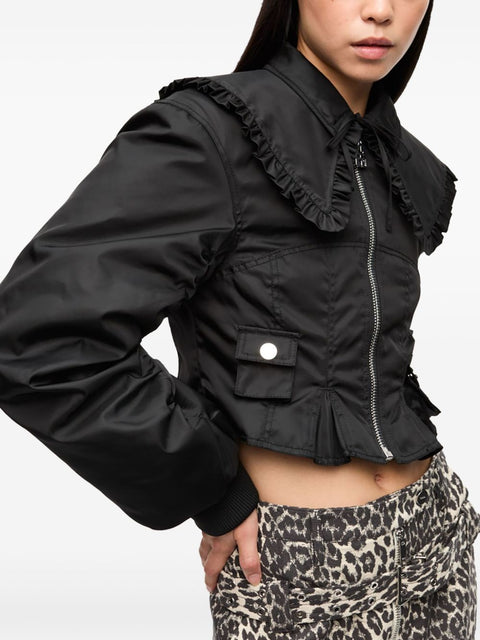 Ganni GANNI Coats Black