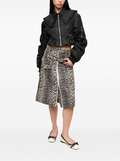 Ganni GANNI Coats Black