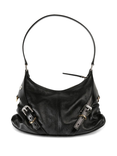 Givenchy Givenchy Voyou small textured-leather shoulder bag