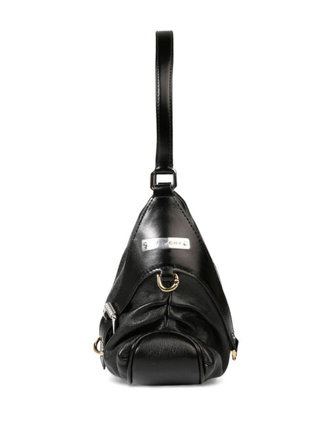 Givenchy Givenchy Voyou small textured-leather shoulder bag