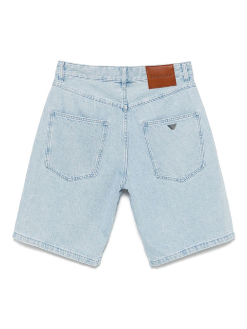 Emporio Armani Emporio Armani Shorts Clear Blue