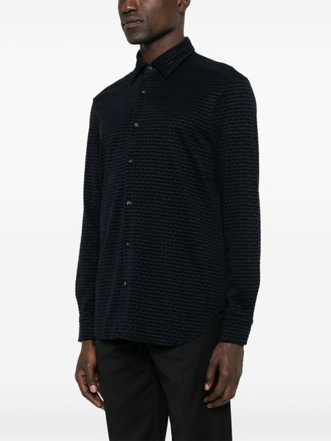 Emporio Armani Emporio Armani Shirts Blue