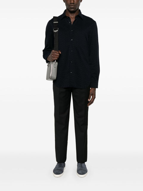 Emporio Armani Emporio Armani Shirts Blue