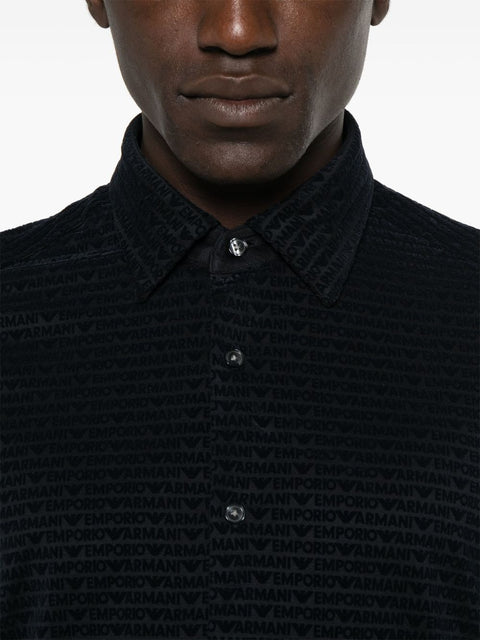 Emporio Armani Emporio Armani Shirts Blue