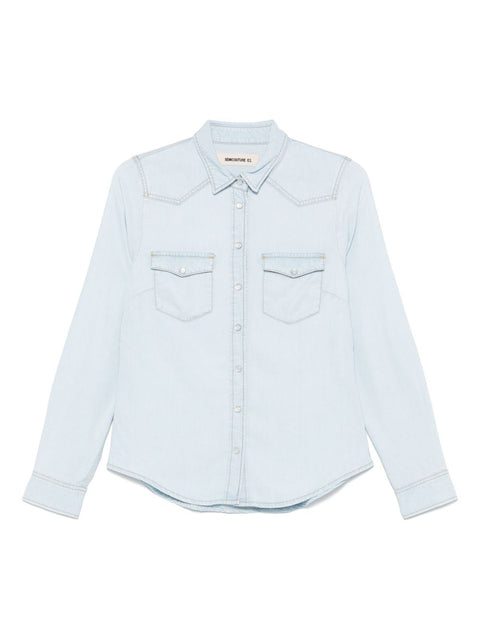 Semicouture Semicouture Shirts Clear Blue