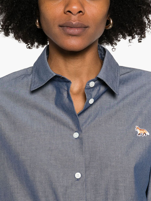 Maison Kitsune MAISON KITSUNE' Shirts Blue