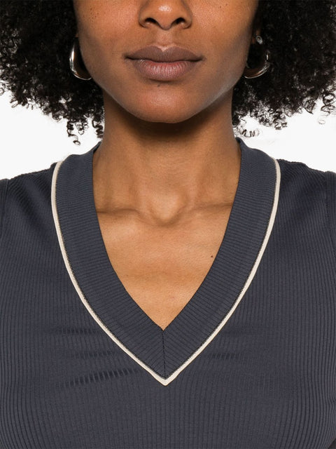 Brunello Cucinelli Brunello Cucinelli Top Blue