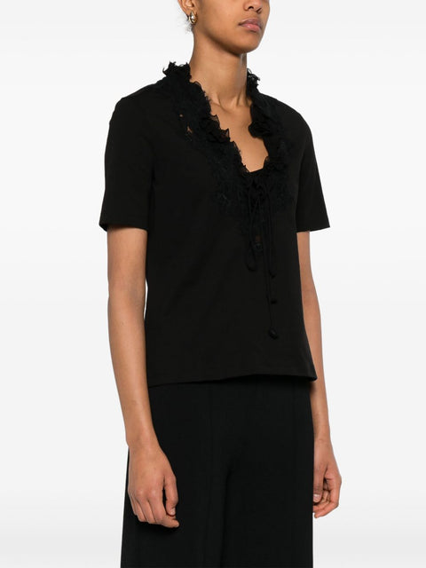 Ermanno Scervino Ermanno Scervino T-shirts and Polos Black