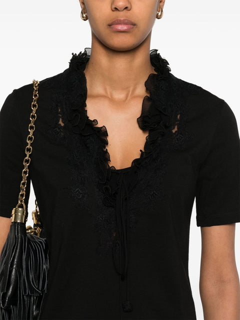 Ermanno Scervino Ermanno Scervino T-shirts and Polos Black