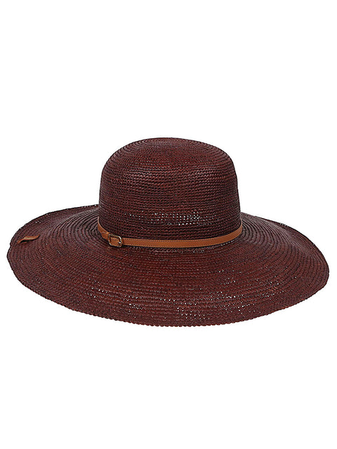 Borsalino Borsalino Hats Leather Brown