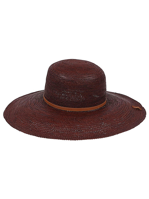 Borsalino Borsalino Hats Leather Brown