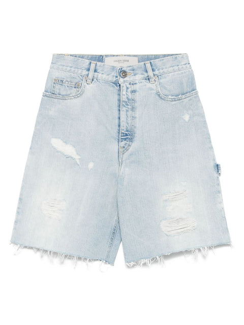 Golden Goose Golden Goose Shorts Clear Blue