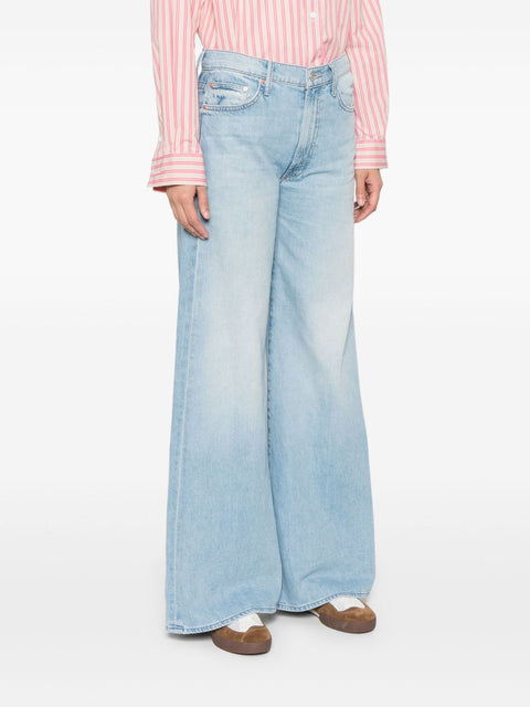 Mother Mother Jeans Clear Blue