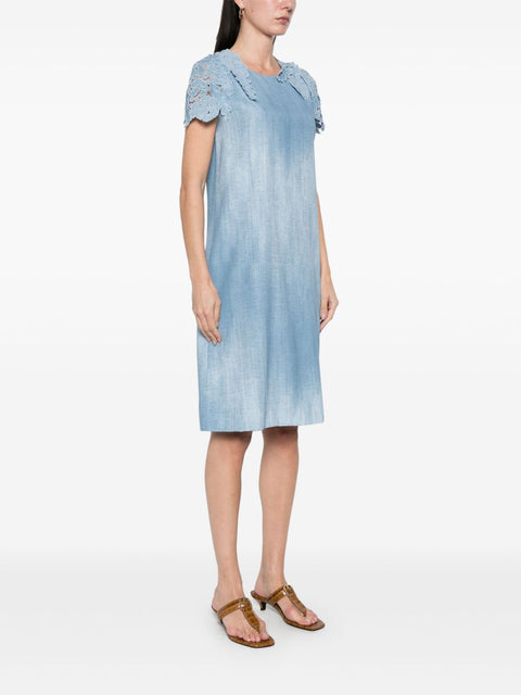 Ermanno Scervino Ermanno Scervino Printed Short Dress