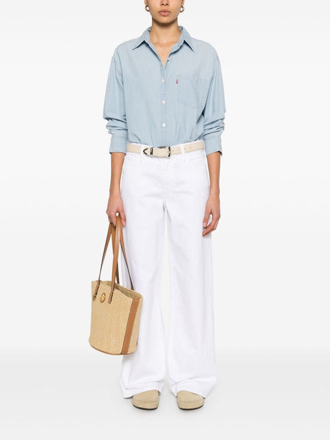 Mother Mother Jeans White