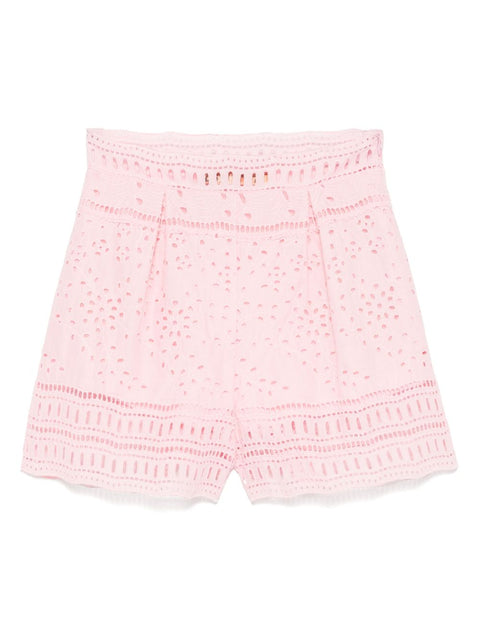 Ermanno Scervino Ermanno Scervino Lace-detail shorts