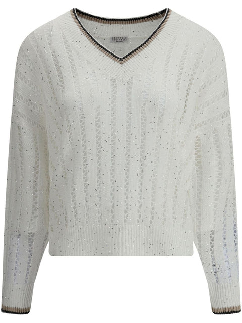 Brunello Cucinelli Brunello Cucinelli Sweaters White