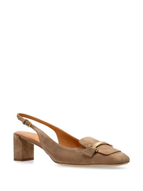 Tod'S Tod's Suede Slingback Pumps