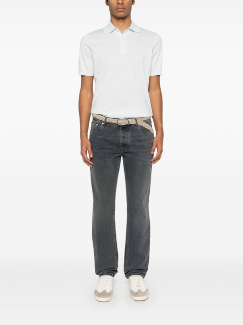 Brunello Cucinelli Brunello Cucinelli T-shirts and Polos Clear Blue