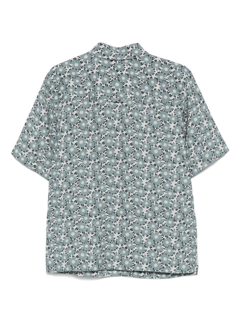 Emporio Armani Emporio Armani Shirts Clear Blue