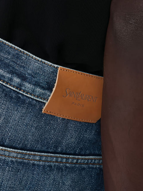 Saint Laurent Saint Laurent High Rise Denim Jeans