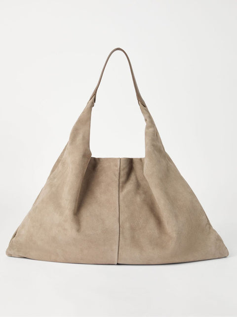 Brunello Cucinelli Brunello Cucinelli Suede Swing hobo bag