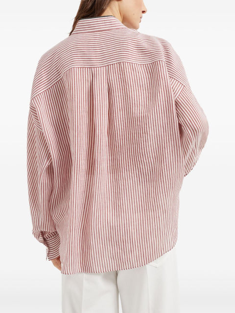 Brunello Cucinelli Brunello Cucinelli Shirts Bordeaux