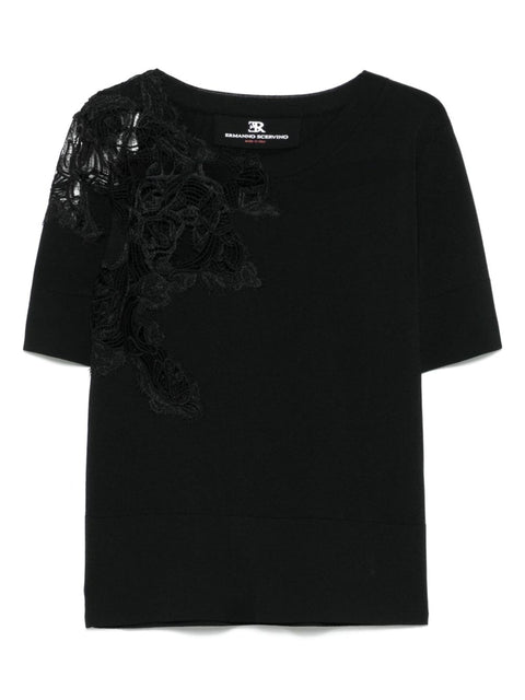 Ermanno Scervino Ermanno Scervino T-shirts and Polos Black