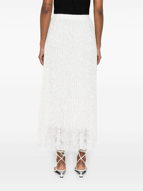 Ermanno Scervino Ermanno Scervino floral-embroidered Midi Skirt