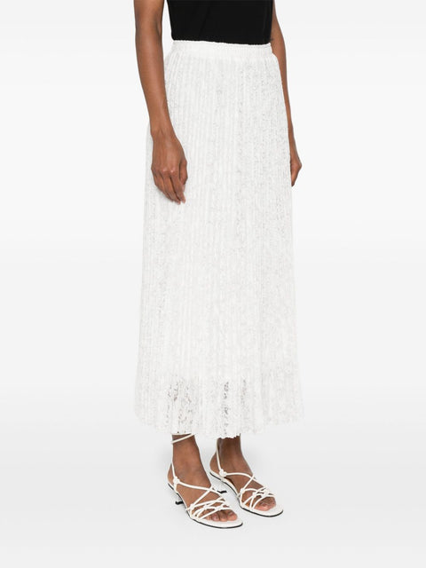 Ermanno Scervino Ermanno Scervino floral-embroidered Midi Skirt