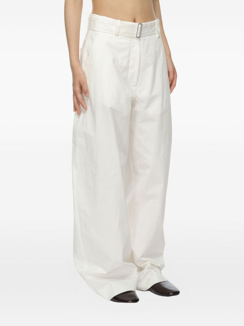 Studio Nicholson STUDIO NICHOLSON Trousers White