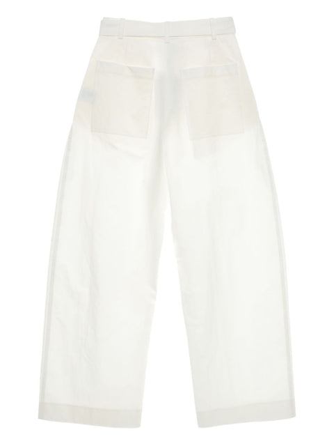 Studio Nicholson STUDIO NICHOLSON Trousers White