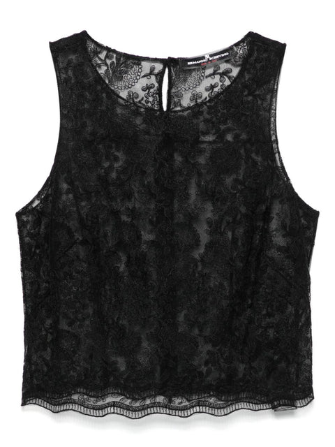 Ermanno Scervino Ermanno Scervino Top Black