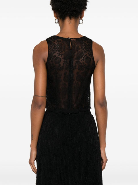 Ermanno Scervino Ermanno Scervino Floral Lace Top